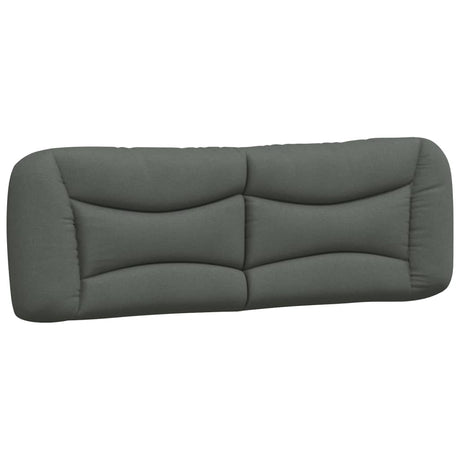 Vidaxl hoofdbordkussen hvar 152 cm stof donkergrijs
