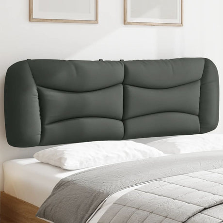 Vidaxl hoofdbordkussen hvar 152 cm stof donkergrijs