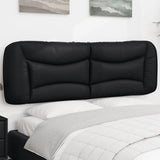Vidaxl hoofdbordkussen hvar 152 cm kunstleer zwart