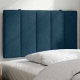 Vidaxl hoofdbordkussen hanko 80 cm fluweel blauw