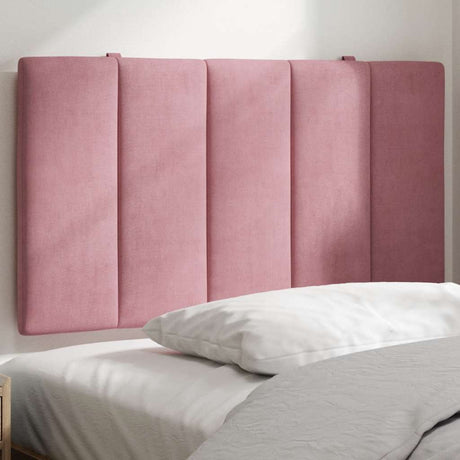 Vidaxl hoofdbordkussen hanko 80 cm fluweel roze