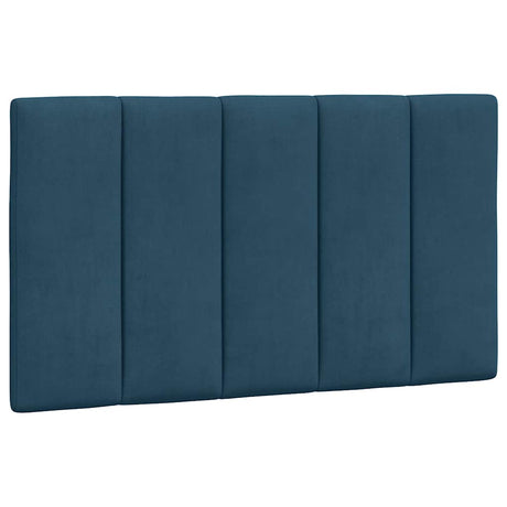 Vidaxl hoofdbordkussen hanko 90 cm fluweel blauw