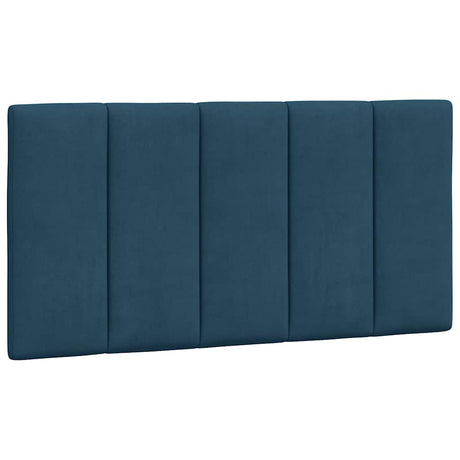 Vidaxl hoofdbordkussen hanko 100 cm fluweel blauw