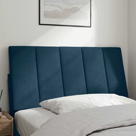 Vidaxl hoofdbordkussen hanko 100 cm fluweel blauw