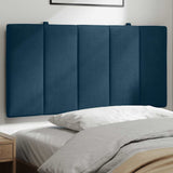 Vidaxl hoofdbordkussen hanko 100 cm fluweel blauw