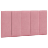 Vidaxl hoofdbordkussen hanko 100 cm fluweel roze