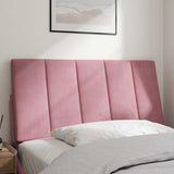 Vidaxl hoofdbordkussen hanko 100 cm fluweel roze