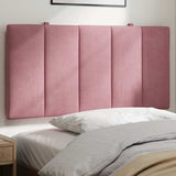 Vidaxl hoofdbordkussen hanko 100 cm fluweel roze