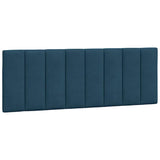 Vidaxl hoofdbordkussen hanko 120 cm fluweel blauw