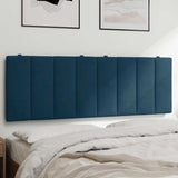 Vidaxl hoofdbordkussen hanko 120 cm fluweel blauw