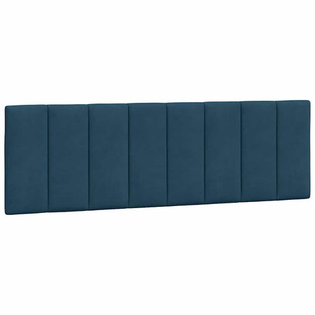 Vidaxl hoofdbordkussen hanko 160 cm fluweel blauw