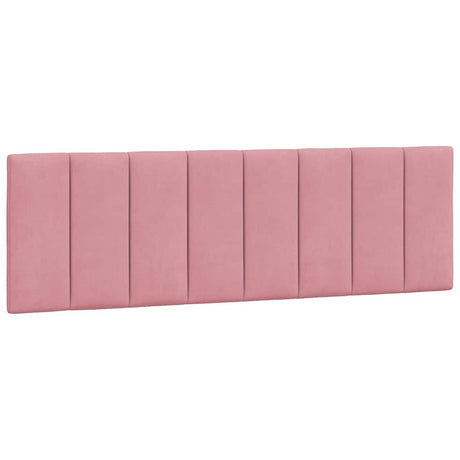 Vidaxl hoofdbordkussen hanko 160 cm fluweel roze