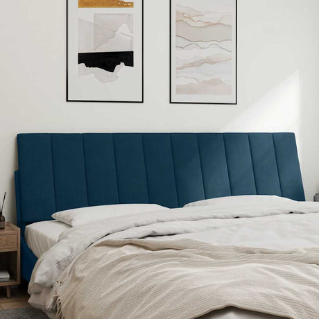 Vidaxl hoofdbordkussen hanko 180 cm fluweel blauw