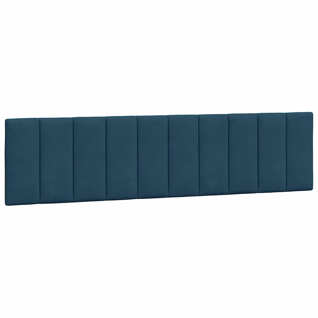Vidaxl hoofdbordkussen hanko 200 cm fluweel blauw