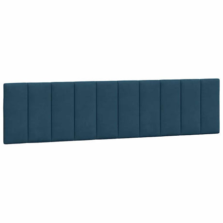 Vidaxl hoofdbordkussen hanko 200 cm fluweel blauw