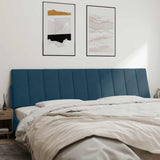Vidaxl hoofdbordkussen hanko 200 cm fluweel blauw