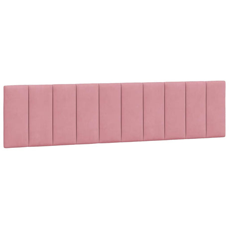 Vidaxl hoofdbordkussen hanko 200 cm fluweel roze
