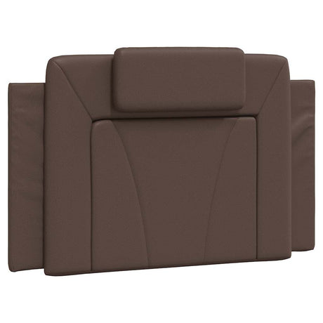 Vidaxl hoofdbordkussen viana 80 cm kunstleer bruin