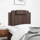 Vidaxl hoofdbordkussen viana 80 cm kunstleer bruin