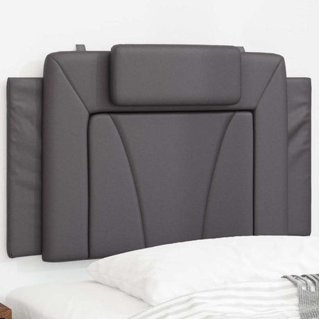 Vidaxl hoofdbordkussen viana 80 cm kunstleer grijs