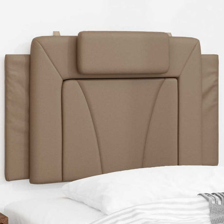 Vidaxl hoofdbordkussen viana 80 cm kunstleer cappuccinokleurig