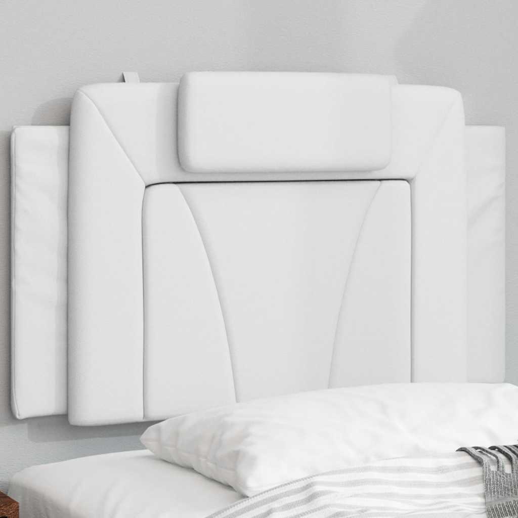 Vidaxl hoofdbordkussen viana 90 cm kunstleer wit