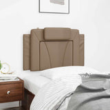 Vidaxl hoofdbordkussen viana 90 cm kunstleer cappuccinokleurig