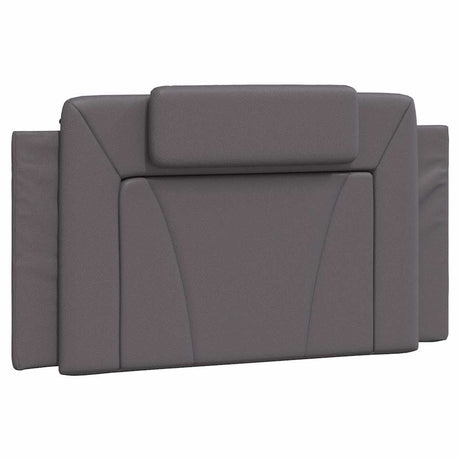 Vidaxl hoofdbordkussen viana 100 cm kunstleer grijs