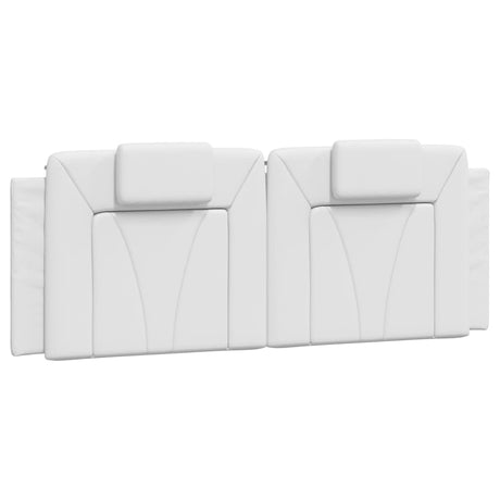 Vidaxl hoofdbordkussen viana 152 cm kunstleer wit