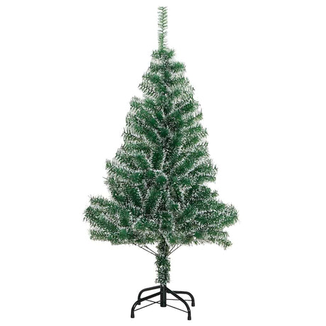 Vidaxl kunstkerstboom 150 led's kerstballen en sneeuw 150 cm