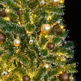 Vidaxl Kunstkerstboom con 300 LED Balls e neve 180 cm