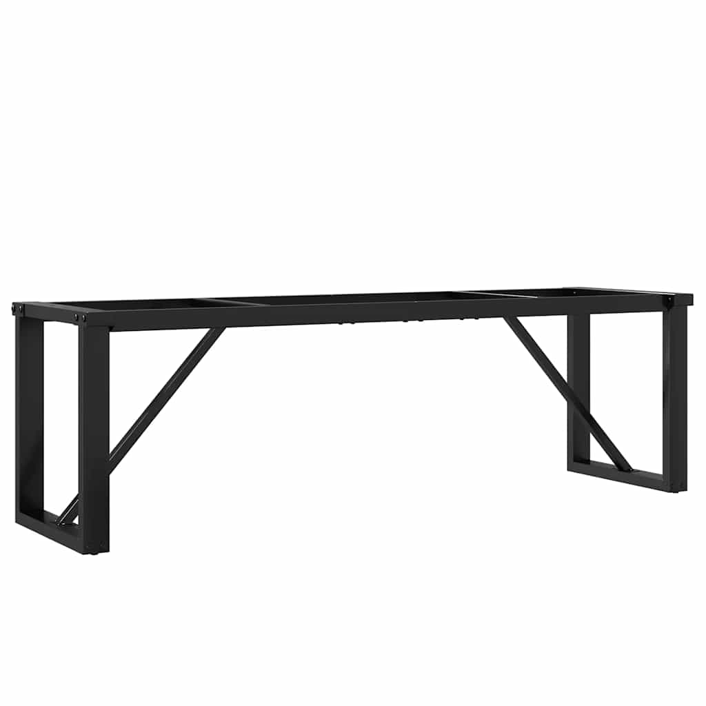 Vidaxl salontafelpoten o-frame 140x30x43 cm staal