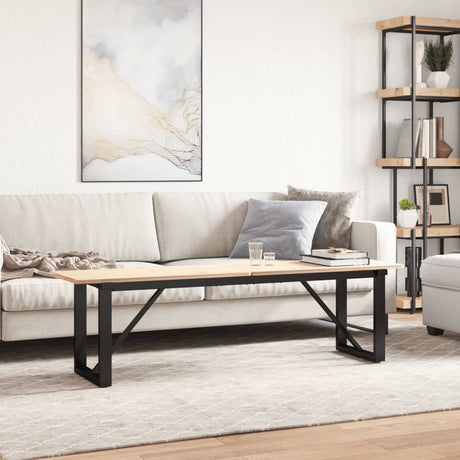 Vidaxl salontafelpoten o-frame 140x30x43 cm staal