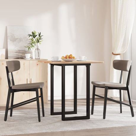 Vidaxl eettafelpoten o-frame 60x40x73 cm staal