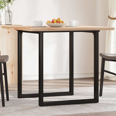 Vidaxl eettafelpoten o-frame 60x60x73 cm staal