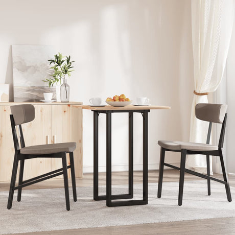 Vidaxl eettafelpoten o-frame 80x40x73 cm staal