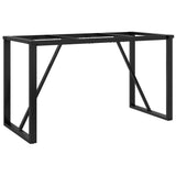 Vidaxl eettafelpoten o-frame 140x60x73 cm staal