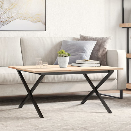 Vidaxl salontafelpoten x-frame 80x70x43 cm staal