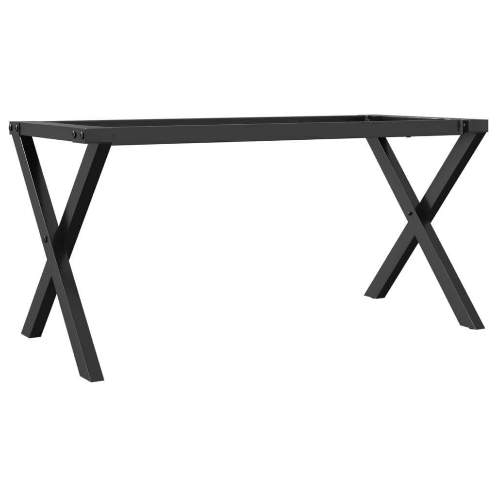 Vidaxl salontafelpoten x-frame 80x40x43 cm staal