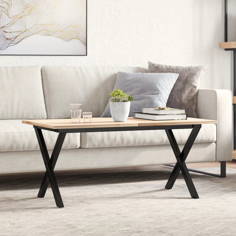 Vidaxl salontafelpoten x-frame 80x40x43 cm staal