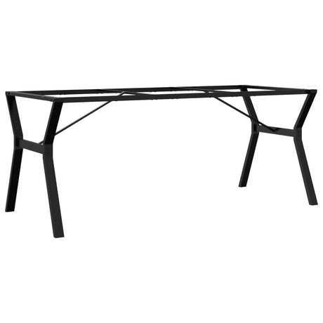 Vidaxl eettafelpoten y-frame 180x80x73 cm staal