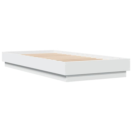 Vidaxl bedframe bewerkt hout wit 100x200 cm