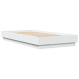 Vidaxl bedframe bewerkt hout wit 90x190 cm