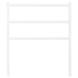 Vidaxl vervangend hoofdbord 80 cm metaal wit