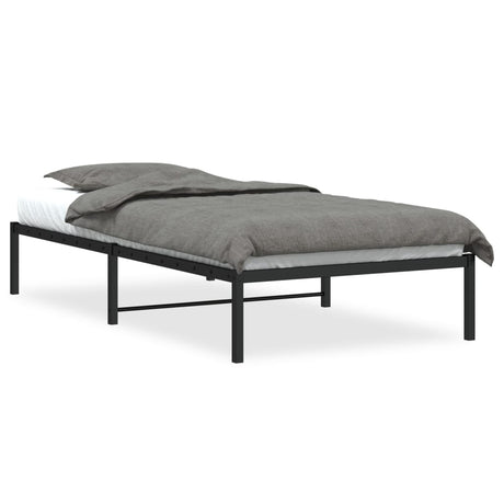 Vidaxl bedframe metaal zwart 100x200 cm