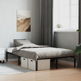 Vidaxl bedframe metaal zwart 120x200 cm