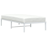 Vidaxl bedframe metaal wit 90x200 cm