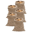 Vidaxl jutezakken 5 stuks 60x105 cm 100% jute 220 g m²