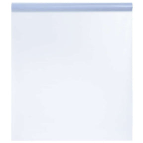 Vidaxl raamfolie statisch mat grijs 60 x 1000 cm pvc