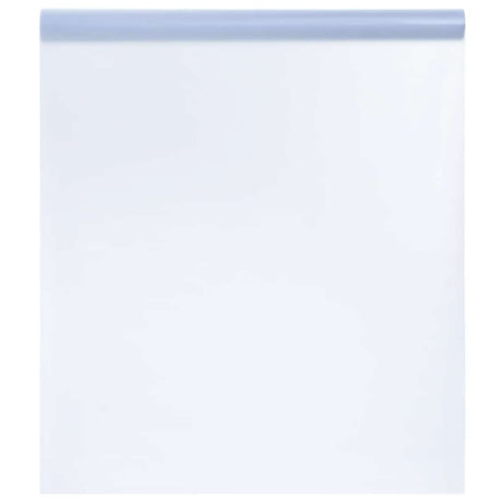 Vidaxl raamfolie statisch mat grijs 60 x 1000 cm pvc